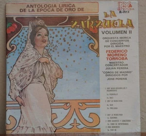 FEDERICO MORENO TORROBA ANTOLOGIA LA ZARZUELA VOLUMEN II MEXICAN LP STILL SEALED - Bild 1 von 2