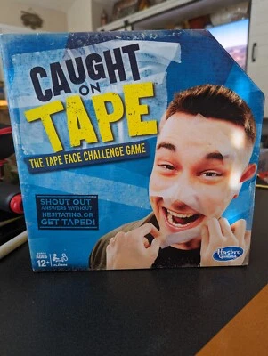 CAUGHT ON TAPE Challenge Game - 100% COMPLETE - NEVER PLAYED - 2016 Hasbro - Image 1 of 4