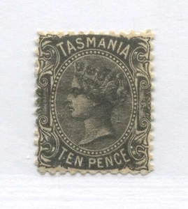 Tasmania QV 1870 10d mint o.g. hinged - Bild 1 von 1