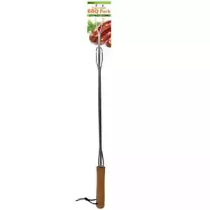 Barbecue Extension Fork with Wood Handle - Picture 1 of 1