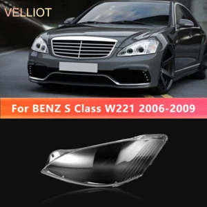 For Mercedes-Benz S-Class W221 2006-2009 Headlight Headlamp Lens Cover Left Side - Bild 1 von 5