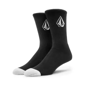 Volcom Full Stone 3 Pack Socks - Black - Picture 1 of 2