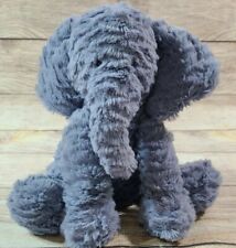 Jellycat Plush Fuddlewuddle Floppy Blue Elephant Stuffed Animal Soft 8.5 in
