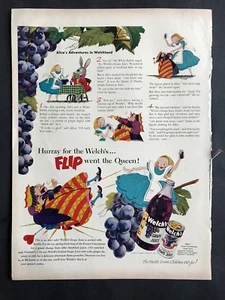 Anuncio vintage 1950 para Welch's Grape Juice - Imagen 1 de 1
