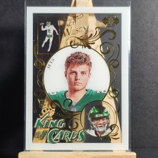 ZACH WILSON RC 2021 Panini Illusions #KC-12 KING OF CARDS Rookie Insert Jets