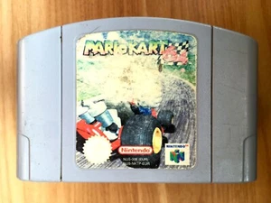 MARIO KART 64 - CARTOUCHE SEULE 100% ORIGINALE NINTENDO 64 N64 PAL EURO jeu game - Foto 1 di 4