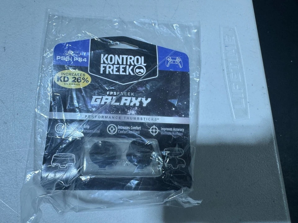 5 pack KontrolFreek FPS Freek Galaxy Performance Thumbsticks for ps5- black - Image 1 of 1