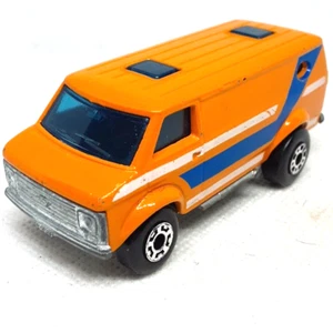 Lesney Matchbox Superfast Chevy Van No.68 Orange 1979 Made in United Kingdom - Picture 1 of 9