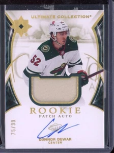 2021-22 Ultimate Collection Patch Autographs #183 Connor Dewar 75/99 - Bild 1 von 1