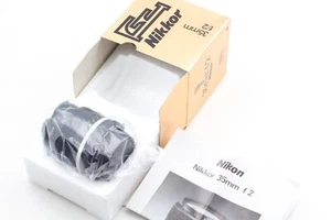 "Unused w/ Box" Nikon Ai-s Nikkor 35mm f/2 MF Lens for F3 FM2 FM3A From JAPAN - Picture 1 of 12