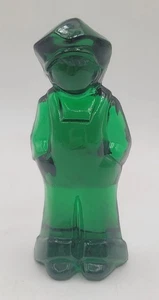 Mosser Glass 1981 Josh 4.5” Figure Emerald Green Vi Hunter - Picture 1 of 6