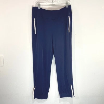 Kinona Golf Joggers Athletic Pants Side Zip Pockets Women's XL Pull On Active - Image 1 of 4