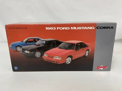 GMP 1:18 Scale 1993 Ford Mustang Cobra Black Car #G1801813 - Image 1 of 4