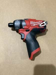 New Milwaukee 2402-20 M12 FUEL 12V 1/4" Hex 2-Speed Screwdriver Tool Only OEM - Picture 1 of 1