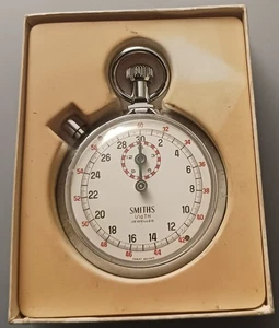 Smiths SWM110 1/10TH Jewelled Pocket Stop Watch  - boxed - Picture 1 of 9