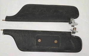 1965-68 Cadillac Coup Deville Black Sun Visors OEM GM - Picture 1 of 11
