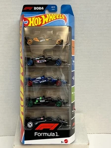 Paquete de 5 Hot Wheels 2025 Hot Wheels paquete de regalo Fórmula 1 JBJ78 NUEVO EN PAQUETE - Imagen 1 de 6