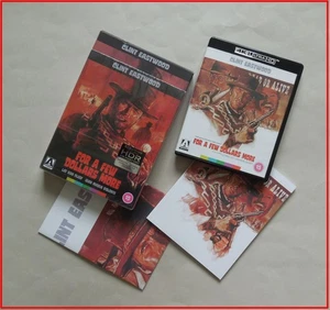 FOR A FEW DOLLARS MORE LIMITED EDITION - UK ARROW VIDEO 4K ULTRA HD BLU-RAY - Picture 1 of 11