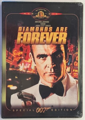 James Bond 007: Diamonds Are Forever (1971) (Sean Connery) DVD (New Sealed) - Image 1 of 2
