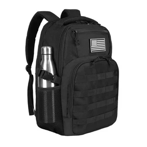 15.6'' Travel Laptop Backpack for Men, 30L Tactical College Backpacks with Wa... - Picture 1 of 8
