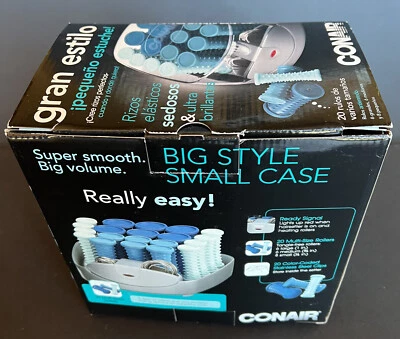 Brand New Conair Big Style Small Case!  20 Multi-Sized Rollers. - Image 1 of 4