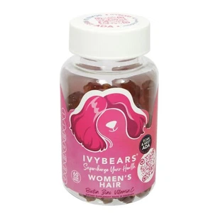 Ivybears Women's Hair Vitamin Gummies 60s - Picture 1 of 1