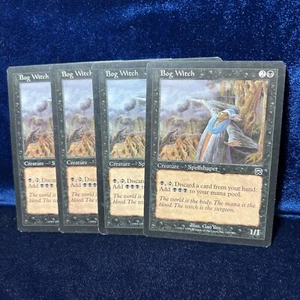 Bog Witch Mercadian Masques MTG Magic the Gathering Card 118/350 4 - Picture 1 of 4