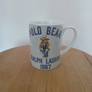 Polo Ralph Lauren Cowboy Bear Coffee Cup Mug Decor- Rrl Ranch - Picture 1 of 3