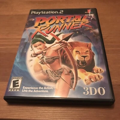 Portal Runner (Sony PlayStation 2 PS2, 3DO, 2001) Complete CIB - Image 1 of 3