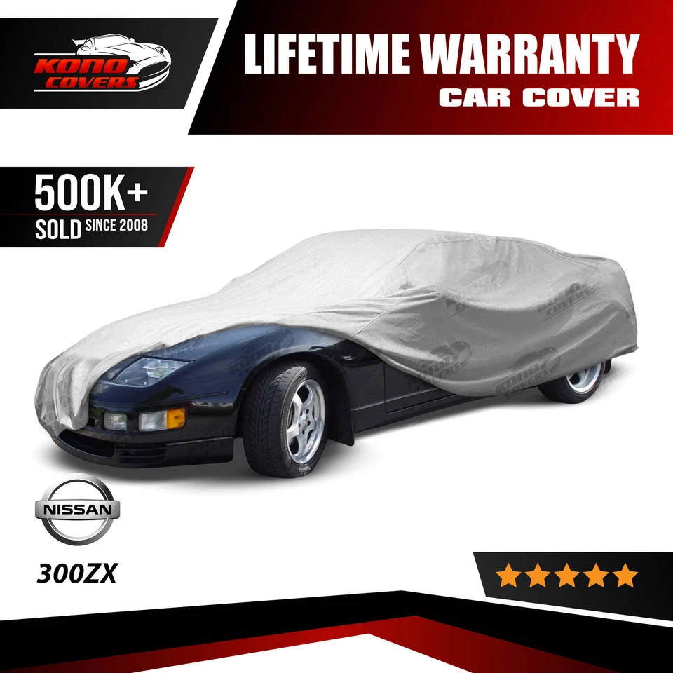 Capa de carro impermeável 4 camadas 1992 1993 1994 1995 1996 para Nissan 300Zx Coupe - Imagem 1 de 4