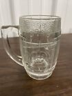 Vintage Dad's Root Beer Glass Mug Barrel Style Heavy Thick Glass 5'+ Tall