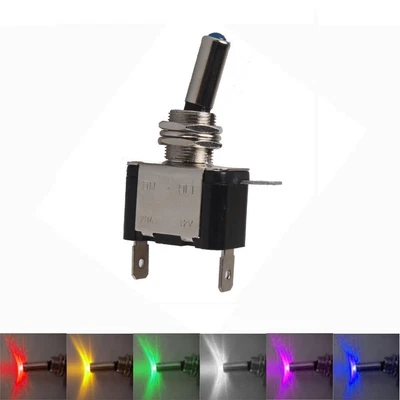 12V/20A Auto KFZ Boot Kippschalter LED Beleuchtet EIN/AUS SPST Schalter - Bild 1 von 4