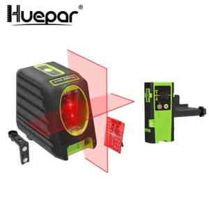 Huepar Box-1R 150 feet Red Cross Line Vertical Selectable Laser Lines +Receiver - Picture 1 of 10