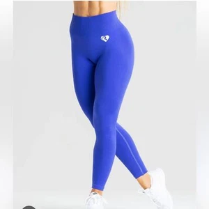 Leggings sin costuras Best Power para mujer azul real talla XS - Imagen 1 de 12