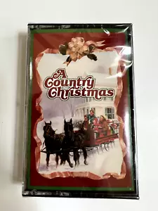 A Country Christmas - Cassette Tape Holiday Music, Vintage, NEW Sealed - Picture 1 of 2