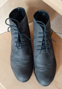 Rieker Steifeletten Neuwertig Rieker grau Damen Größe 40 Hackenschuh - Bild 1 von 8