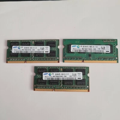 3PCS 2GB Laptop RAM Memory - Image 1 of 2