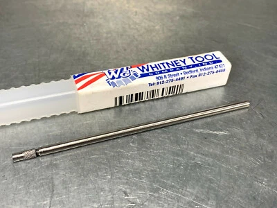 Whitney 96052 Miniature Drill Extension #60 Drill, 4" OAL, 1/8" Shank - Image 1 of 3