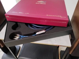 Siltech Classic Anniversary 770L Speaker Cable banana plug Connector 2.5m - Picture 1 of 4