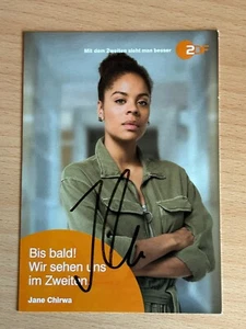 Jane Chirwa Blutige Anfänger Autogrammkarte orig signiert #6759 - Imagen 1 de 1
