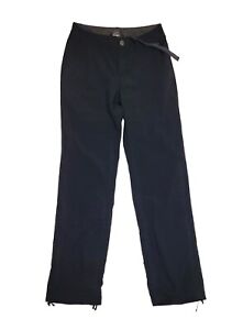 REI Women's Hiking Pants with Drawstring Leg Closure Size 0 Color Black