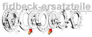Kupplungsscheiben Rep-Satz Kupplung GÜLDNER G30 G40/ - Bild 1 von 1