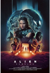 Alien Romulus Rich Davies Movie Poster Giclee Print 24x36 Mondo Monsterpalooza - Picture 1 of 1