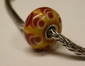 Trollbeads Glas Silber Unikat - Bild 1 von 1