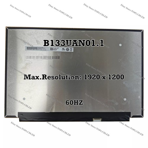 Écran LCD 13.3" FHD (1920x1200) - Dalle B133UAN01.1 - Pour Dell Inspiron 13 5310 - Neuf Garantie 3 Mois