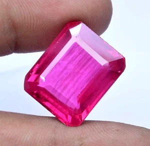RARE Natural Mogok Pink Ruby 41.25 Ct Emerald Certified Flawless Loose Gemstone - Picture 1 of 6