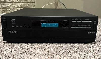 MAGNAVOX AK730 Digital Compact Disc Changer Black Vintage 1992 Unit Holds 5 CDs - Image 1 of 4