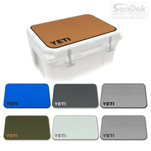 SeaDek Pad Top fits YETI 24 Roadie Cooler - Marine EVA Boat Mat - YETI Left - Picture 1 of 15