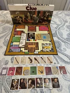 Vintage 1972 CLUE Detective Board Game #45 Parker Brothers Complete No Instruct. - Picture 1 of 17