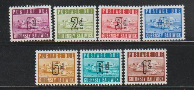 GUERNSEY STAMPS 1969 POSTAGE DUE MNH - MISC24-832 - Image 1 of 1